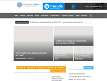 Tablet Screenshot of ecommercenews.com.br